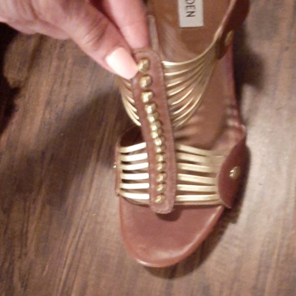 Steve Madden Gladiator Wedge Sandals - Picture 2 of 5